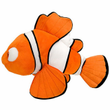 Custom Wholesale Stuffed Plush Clown Fish Toy Gift for Kids
